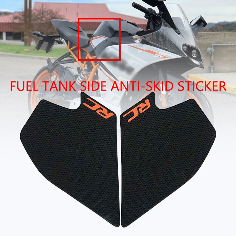 

Fit For KTM 390RC RC390 RC 390 2014-2023 Motorcycle Anti-skid Riding Protection Fuel Tank Sticker Side Knee Protection Sticker