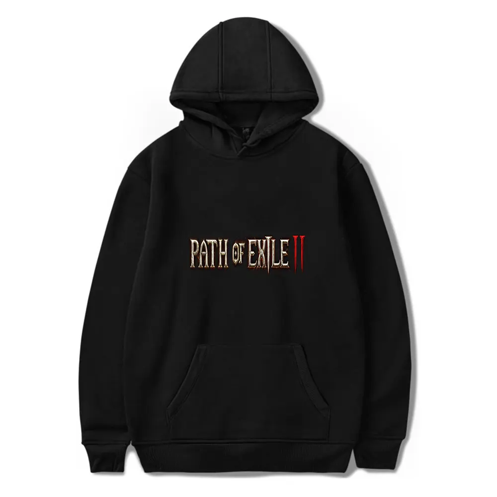 Path Of Exile 2 Hoodies Sweatshirts Unisex Fashion Casual HipHop Pullovers Streetwear Men Clothing Fashion Hoodie Outwear