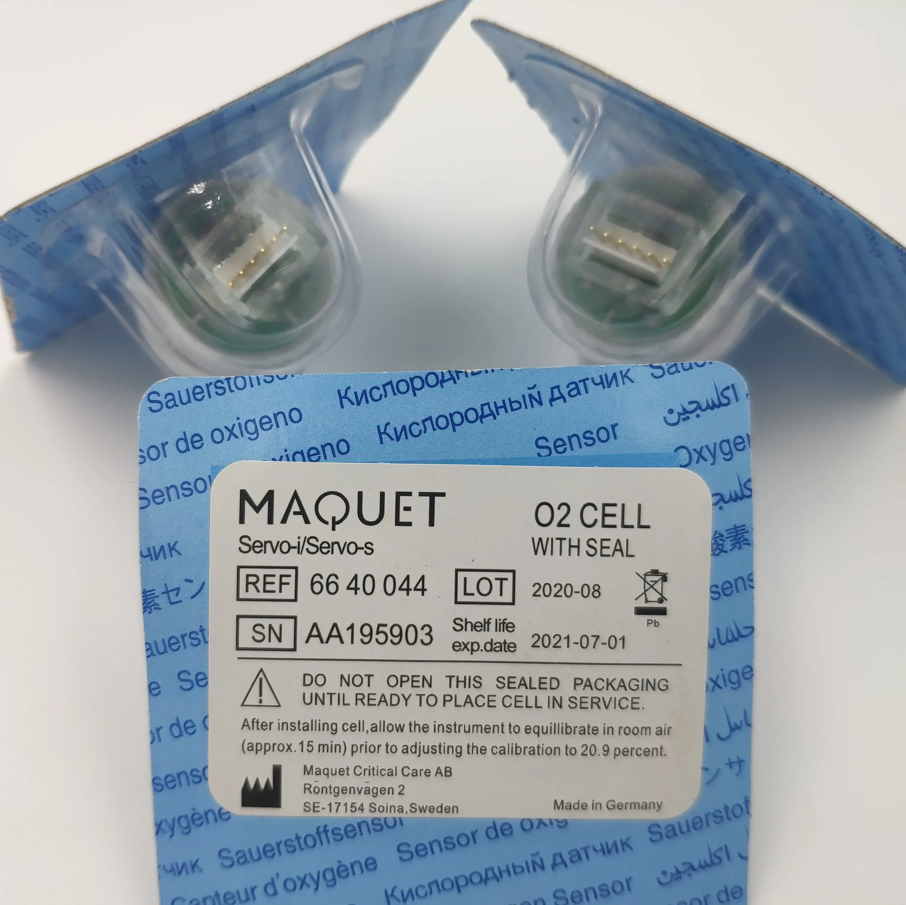 датчик макета 6640044 Датчик O2 для Servo-I Servo-S