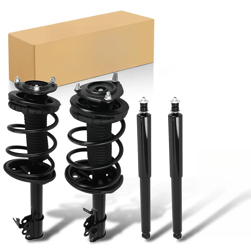 

4PCS Front Rear Struts With Coil Spring Assembly Absorb Shock 1996-2000 2.0L