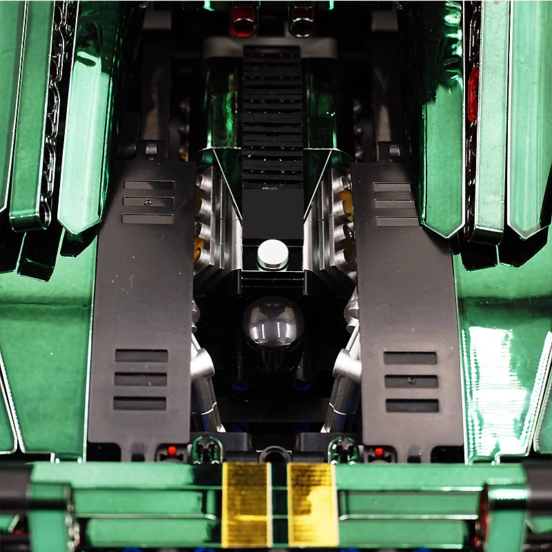 

High-quality MOC-JD018 Technical Electroplating Racing Sports Vehicle F8 Model Building Blocks Puzzle DIY Toys Chrismas Gift Kid