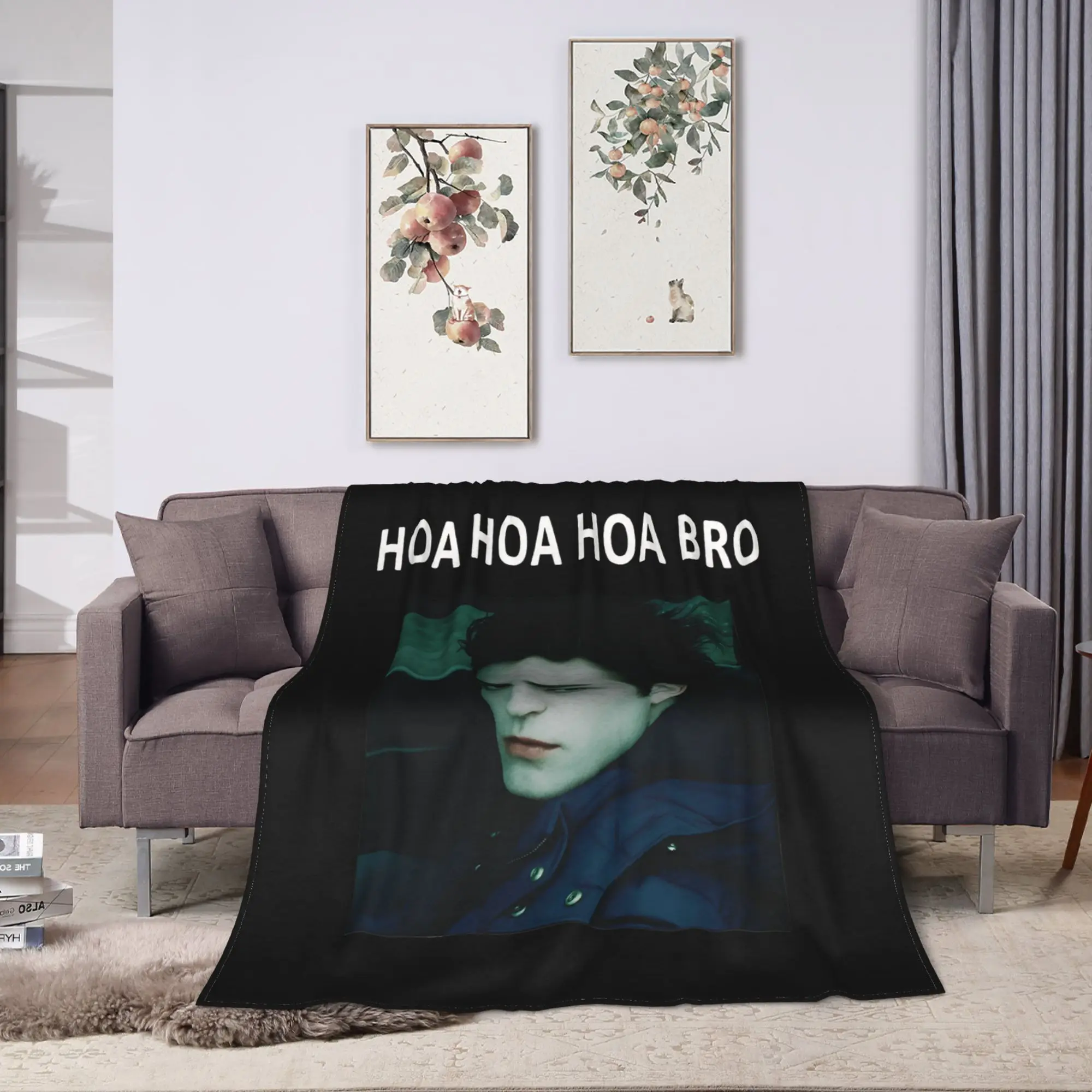 Edward Cullen Blanket Quality Soft Robert Pattinson Throw Blanket Winter Students Outdoor Print Bedspread