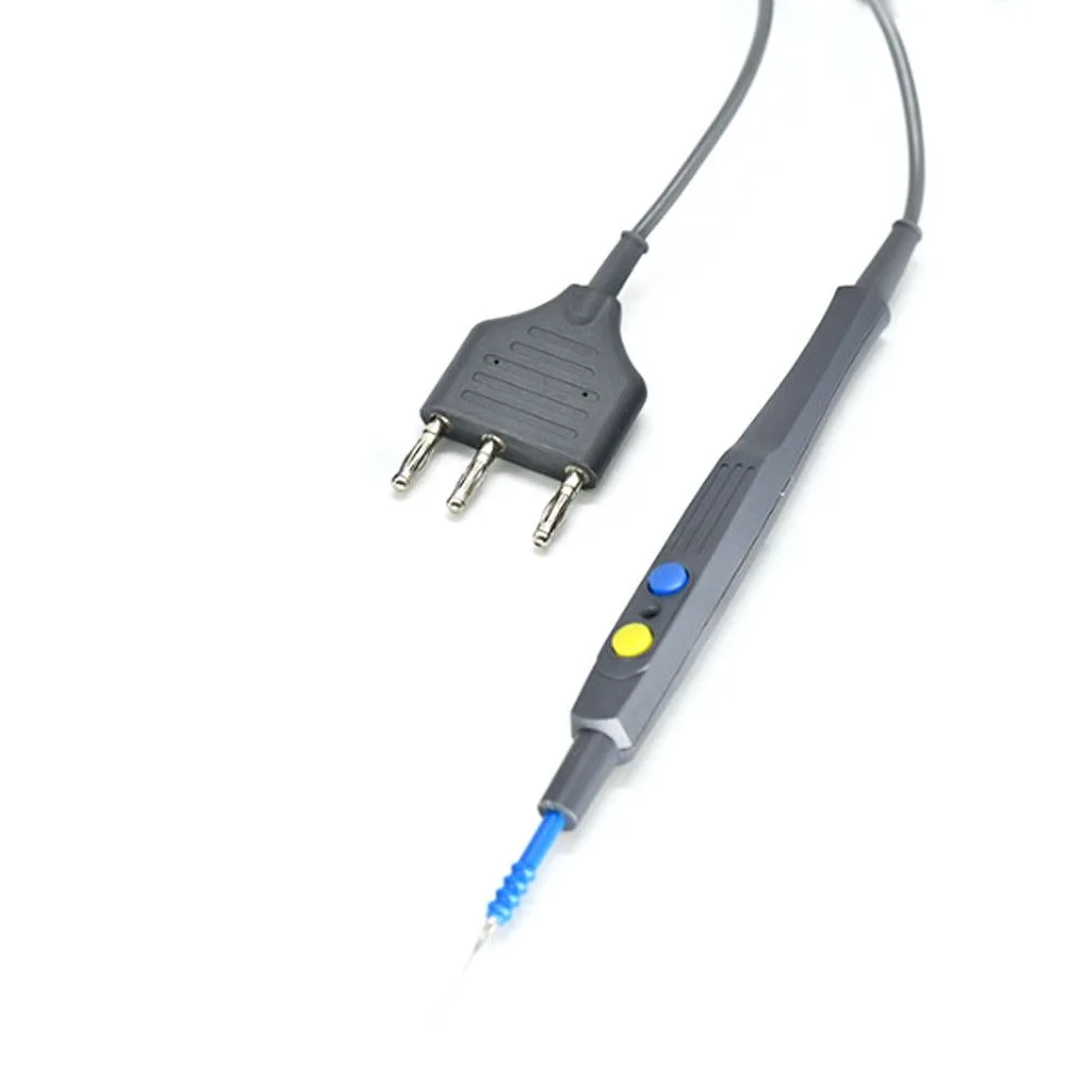 4.0 مللي متر دليل ESU قلم رصاص الجراحة الكهربائية/قلم كاتيري قابل لإعادة الاستخدام محول قلم رصاص الجراحة الكهربائية