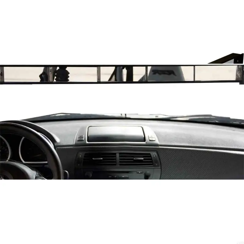Universal Golf Cart Rear Observation Mirror With 5 Panel Design For Better Visibility On Rough Paths 24BD