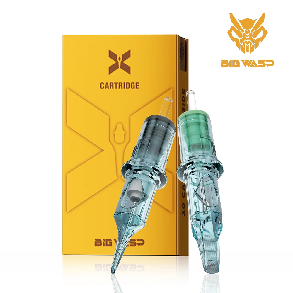 

BIGWASP X Cartridge Tattoo Needles 0.30mm 0.35mm Disposable Round Liner for Cartridge Tattoo Machine Pen Tattoo Supply 20pcs/lot