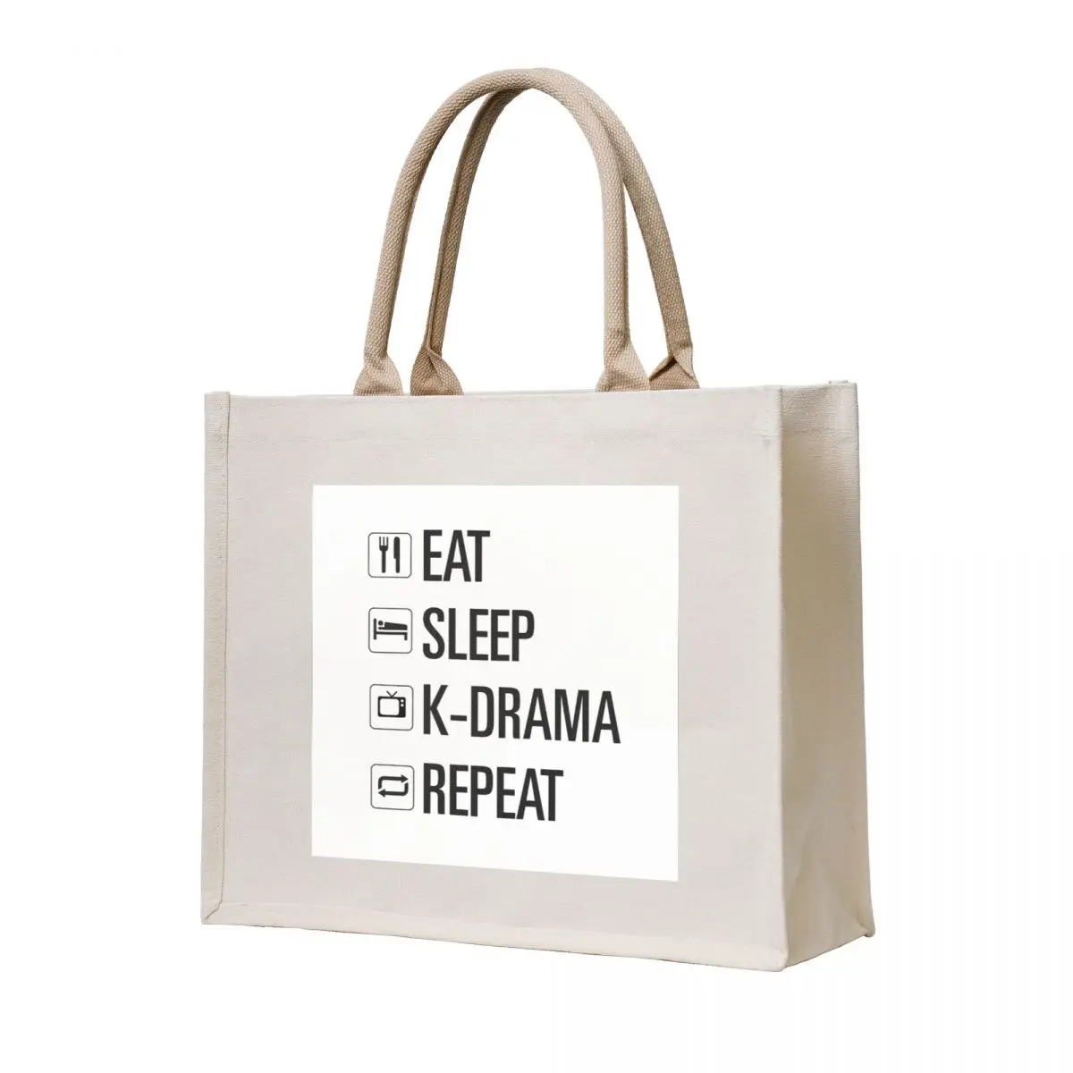 

only kdrama Tote Bag tote bag men shopper bags for women shopper bag woman shopper women