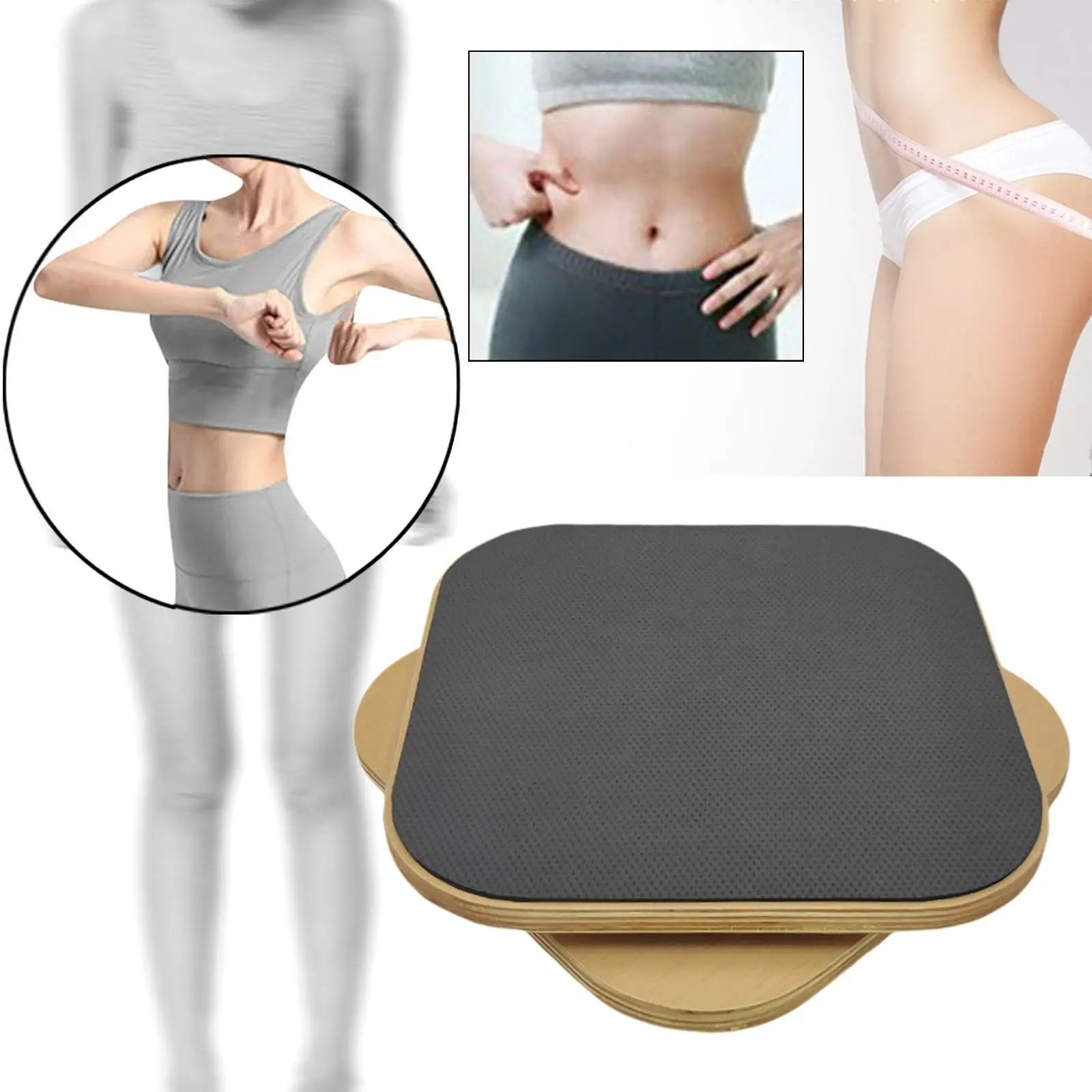 

Waist Twisting Disc Portable Balance Board for Outdoor Home Aerobic Exercise