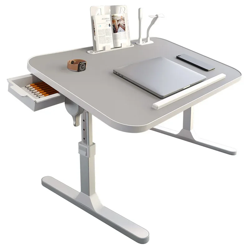 Adjustable Bed Table Tray Computer Desk Height and Angle Adjustable Portable Stand Large Table for Laptop