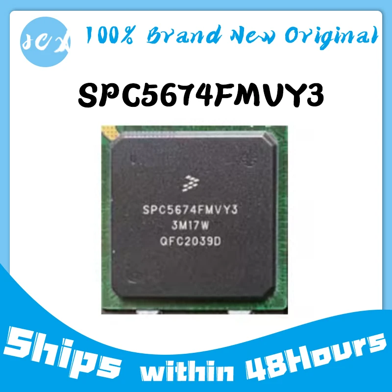 100% New SPC5674FMVY3 IC MCU Chip BGA516