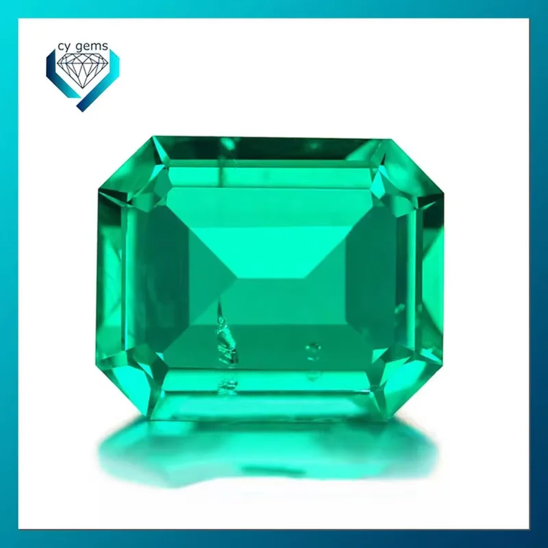 

Заводской гидротермлл, выращенный в лаборатории 5*7 мм, восьмиугольная форма, зеленый изумруд, свободный драгоценный камень