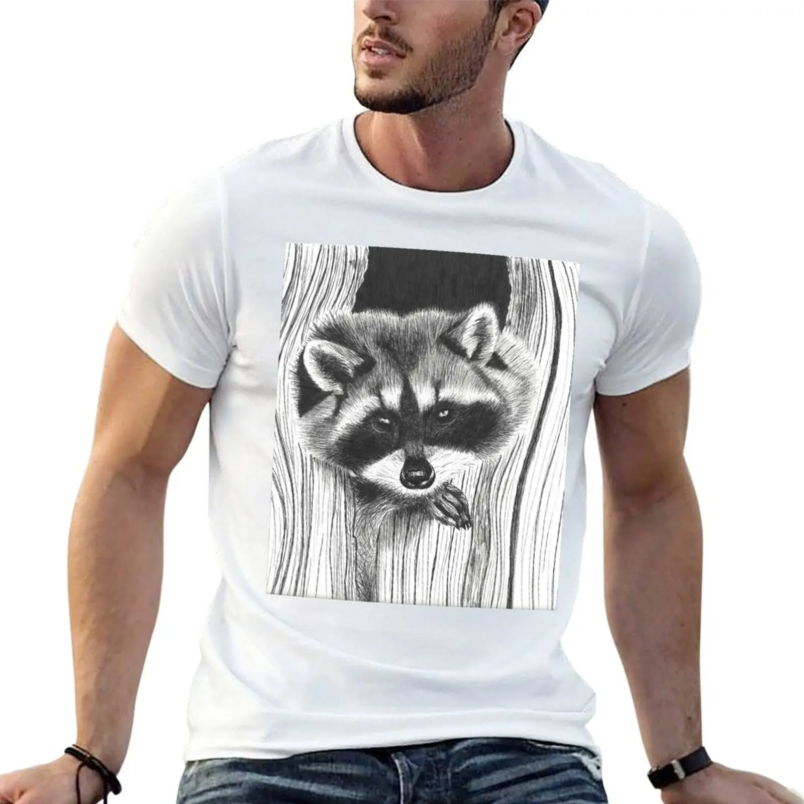

Moxie the Stealthy Raccoon T-Shirt anime t shirts for man mens graphic t shirts T-Shirt