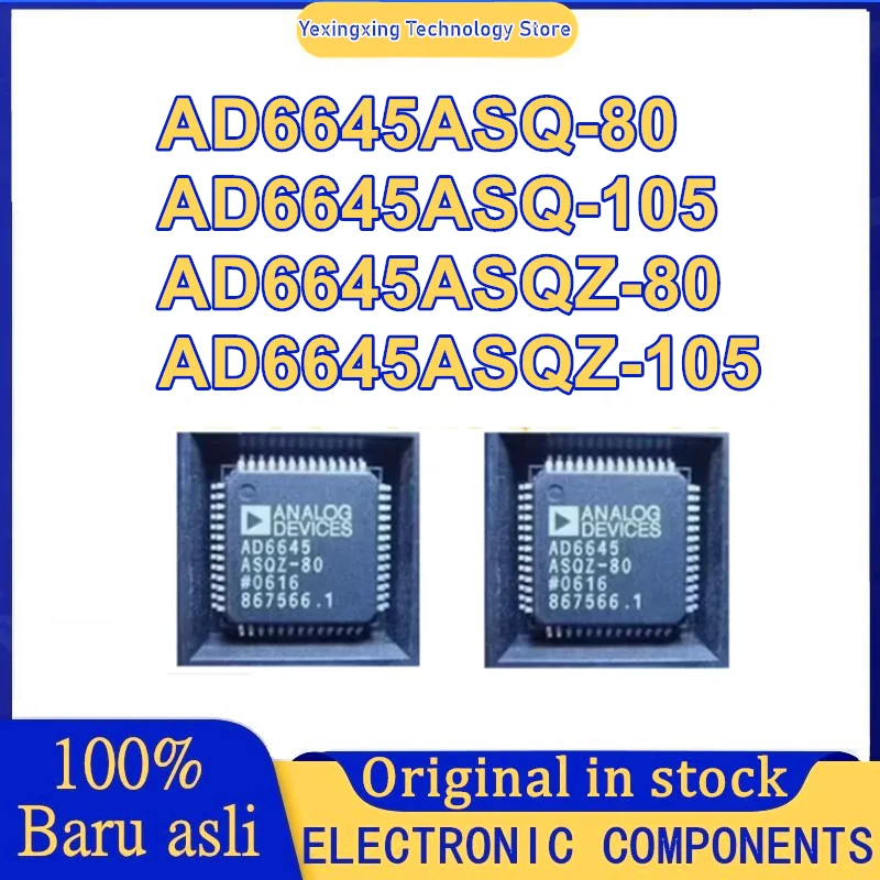 AD6645 AD6645ASQ-80 AD6645ASQZ-80 AD6645ASQ-105 AD6645ASQZ-105 HTQFP-52 Microcontroller chip