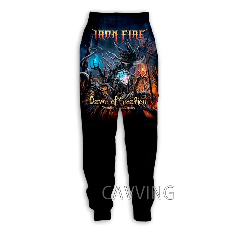 Nieuwe Mode Ijzeren Vuurband 3d Geprint Casual Broek Sport Joggingbroek Joggingbroek Joggingbroek