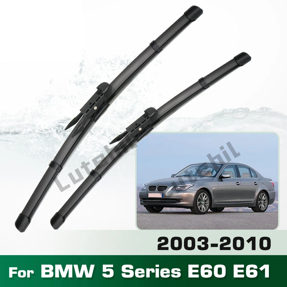 

For BMW 5 Series E60 E61 2003-2010 2004 2005 2006 2007 2008 2009 Wiper Front Wiper Blades Windshield Windscreen Window 24"+23"