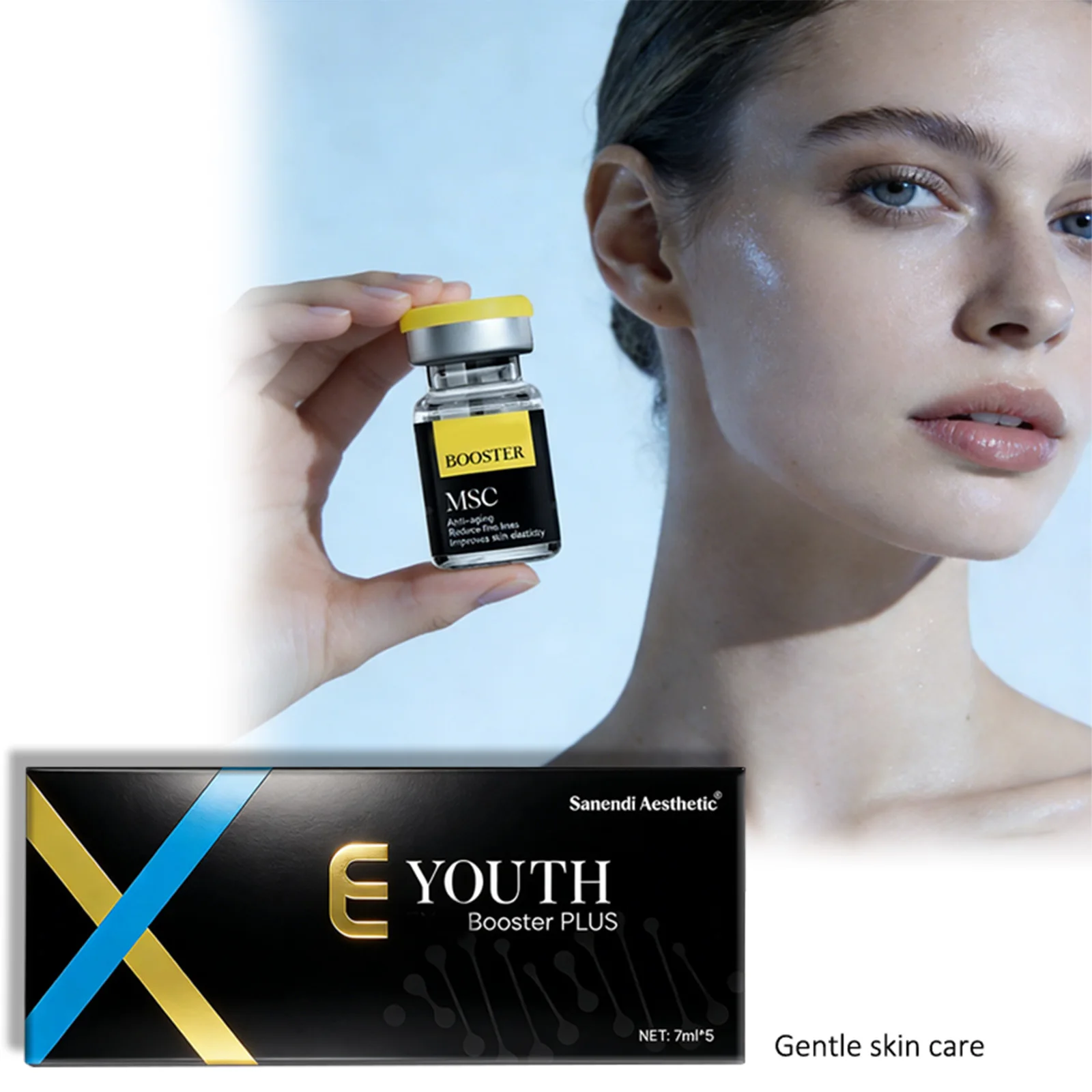 

EXO-youth Глубоко увлажняющая и успокаивающая сыворотка для лица, укрепляющая кожу, антивозрастной уход для Dr.Pen, корейский набор для сияния кожи