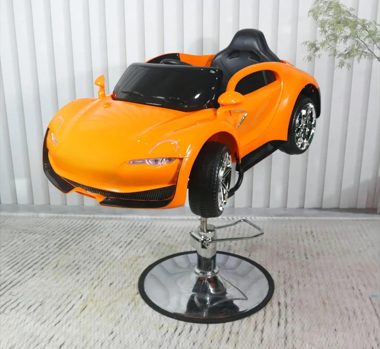 صالون الحلاقة معدات تصفيف الشعر أبيض أصفر أحمر أسود كرسي حلاق السيارة #5