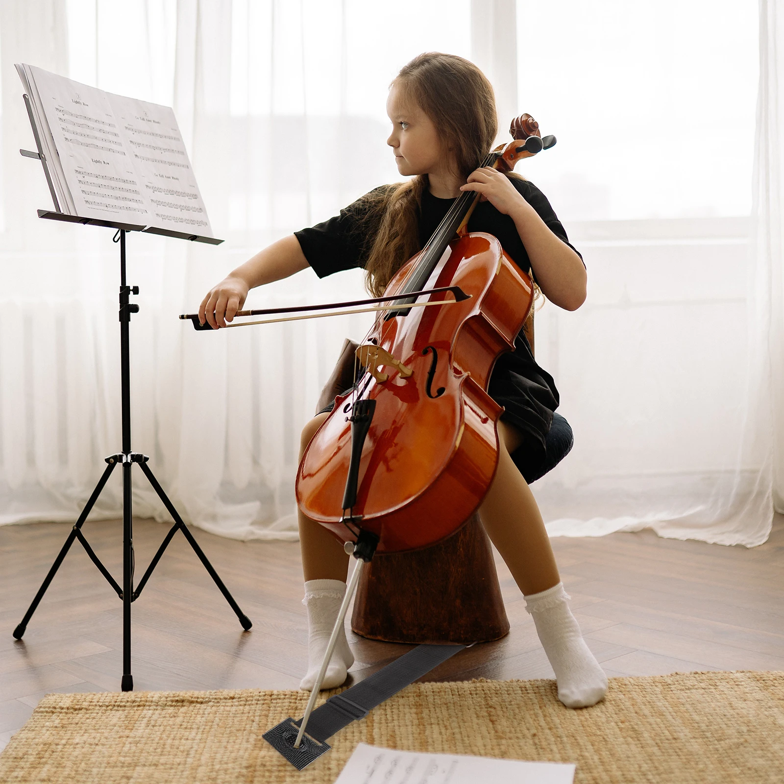 

Non-slip Mat Cello Stopper Floor Mats Anti-Slip Pad Nylon Antiskid Device Accessory