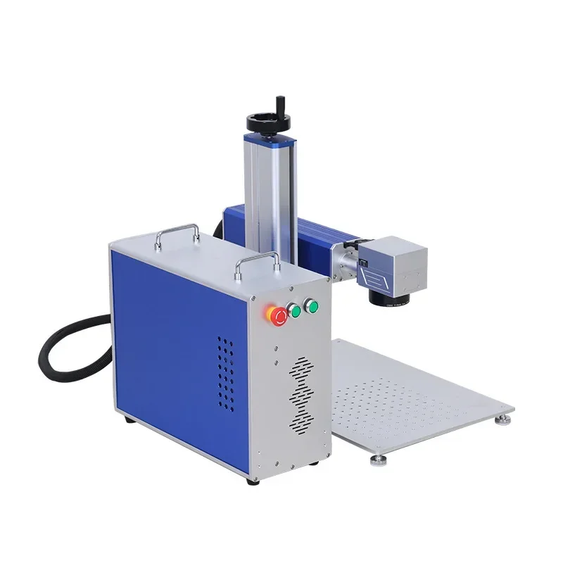 Raycus 30W 50W MAX Fiber  Marking Machine Metal Steel Gold Silver Engraving Cutting Optional 110 200 300mm Lens