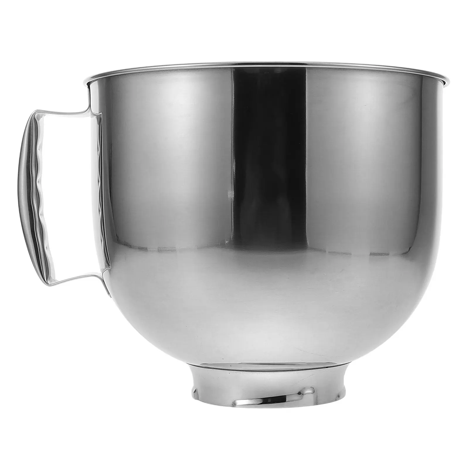 

Large Stainless Steel Mixing Bowl Deepened Design Stand Mixer Accessory for Egg Dough Batter Baking Use Baking Bowl