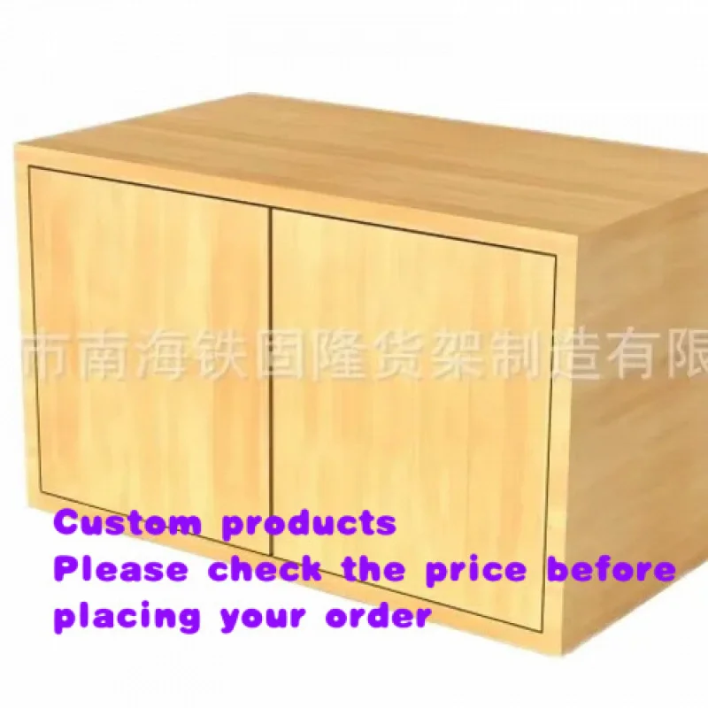 custom.Factory Direct Supply Single-Door Wooden Floor Cabinet Supermarket & Convenience Display Wholesome Lockers
