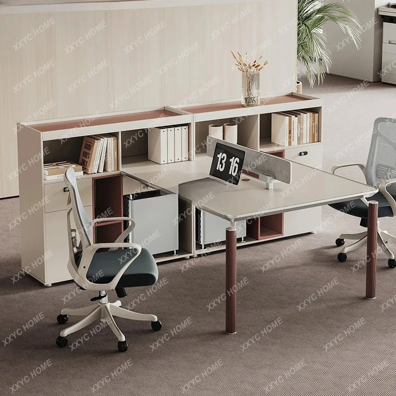 

H Finance Staff Room Workstation Simple Modern Card Seat Accounting Desk
