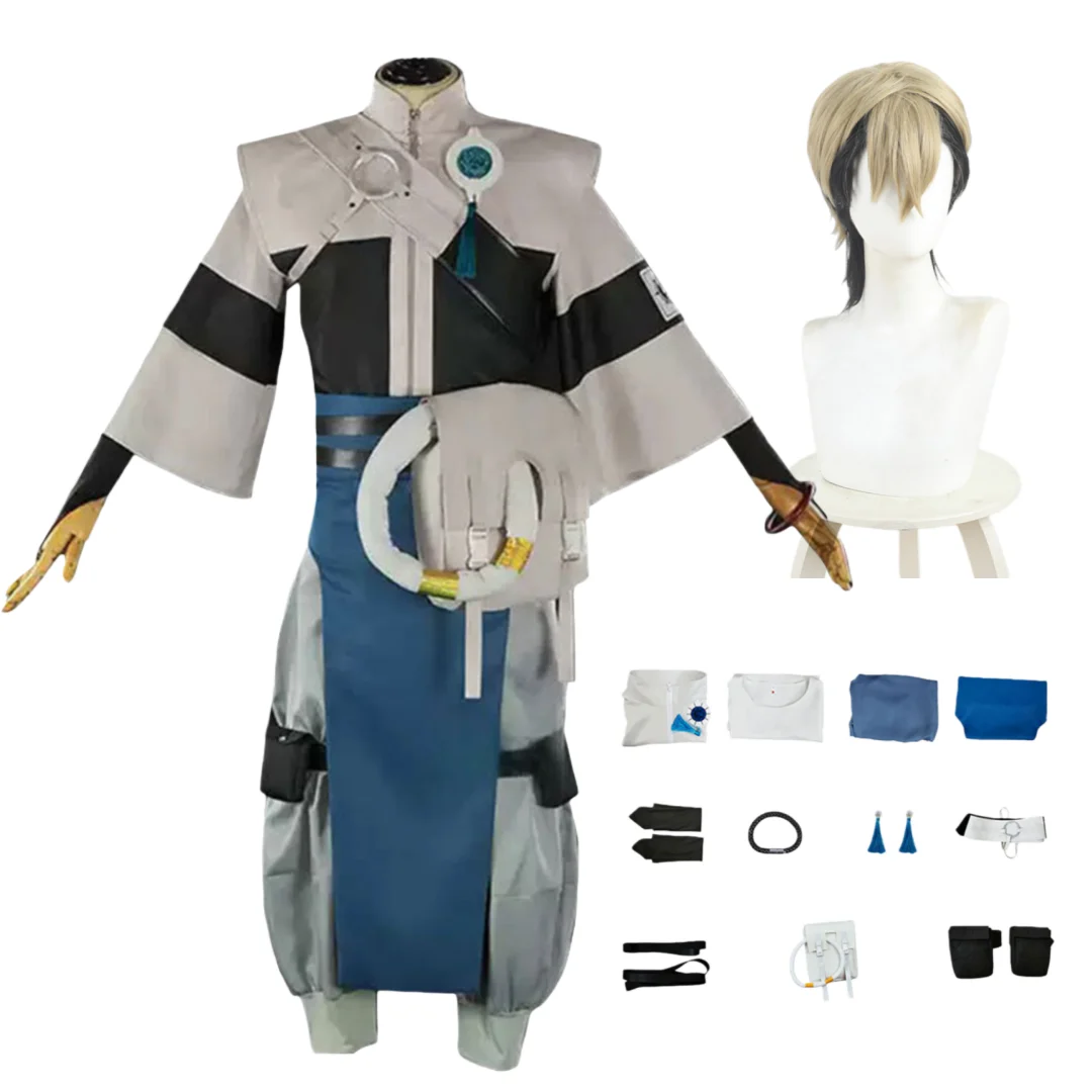 

Anime Gachi Akuta Zanka Cosplay Costume Wig Uniform Outfits GachiAkuta Zanka Cosplay