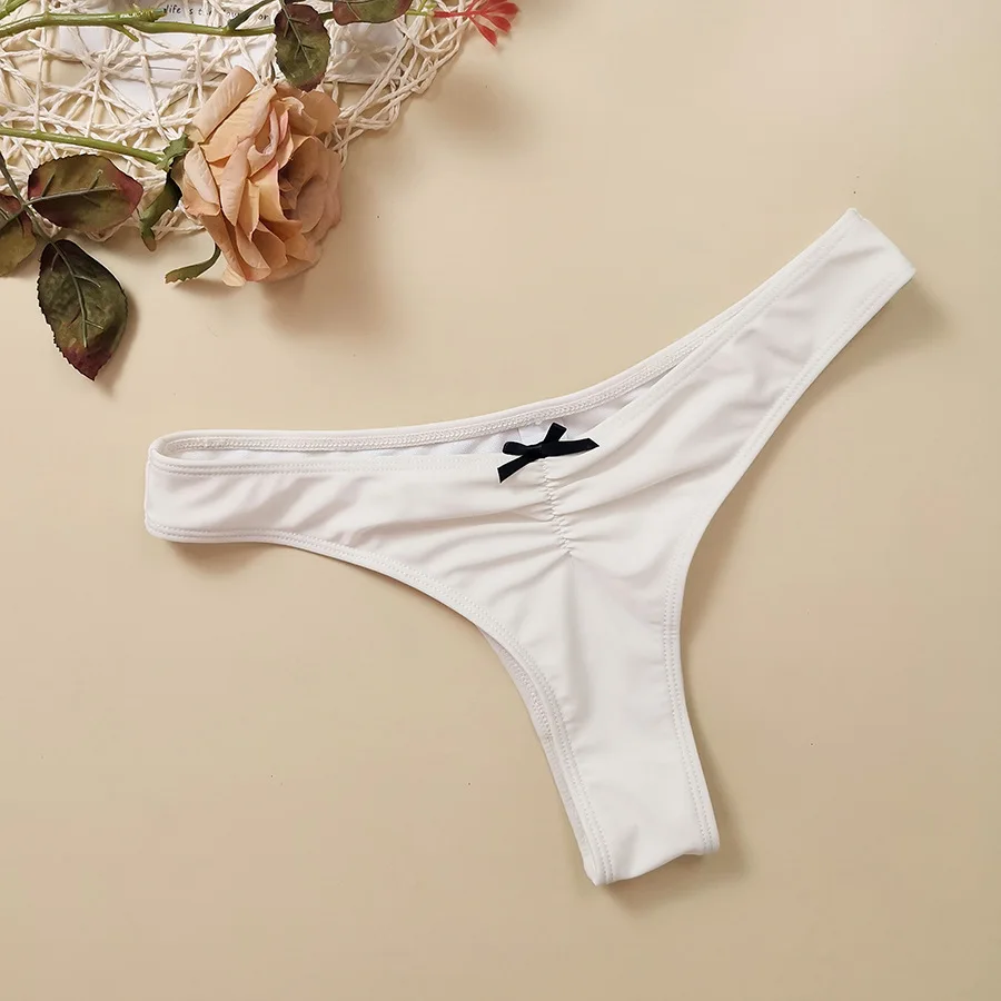 เซ็กซี่สีขาวสีดํา patchwork bow tie ชุดบิกินี่สองชิ้น ruffles halter ชุดว่ายน้ําชุดว่ายน้ําชุดชายหาด biquini tankini