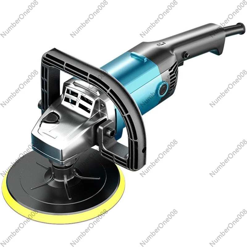 Handheld Stone Polishing Machine, Marble Granite Floor Grinder for Home Use, 4 Inch Dry/Wet Concrete Surface Sander