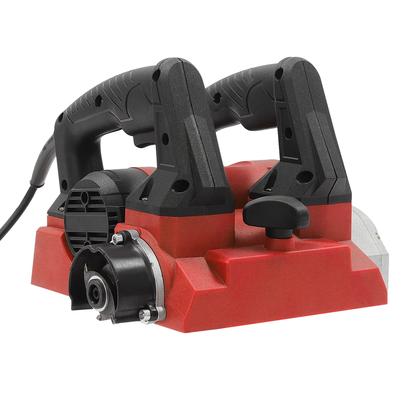 Electric Wall Planer 1300W Red, 1000-4000RPM Concrete Wall Scraper With 21 Tungsten Steel Blades, Adjustable Depth 1-4mm Wall Milling Tool for Paint Putty, 110V US Plug