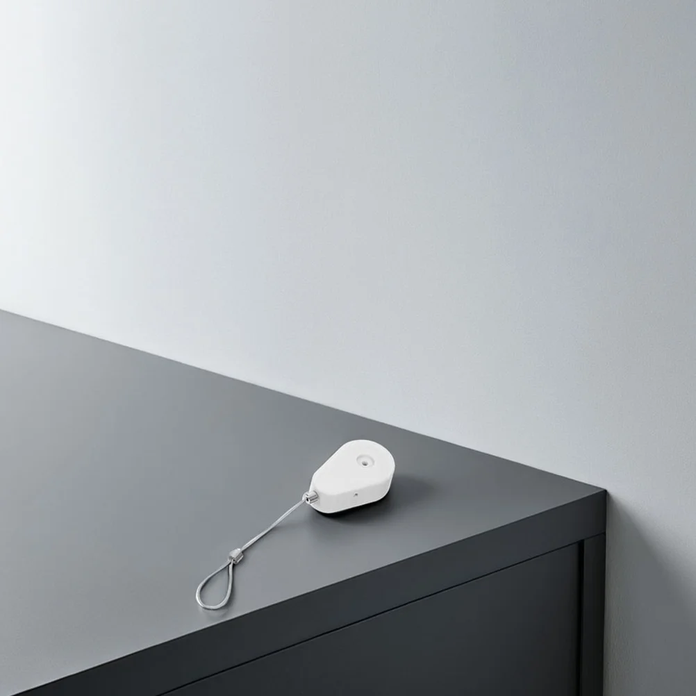 1Set Retractable Cable Lock Anti-Theft Design Automatic Security Steel Wire Holder for Tablets Gaming Controllers Adjustable