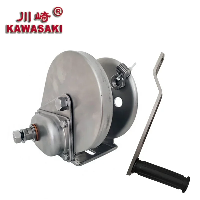 Automatic Brake Drum stainless Steel Portable Hand Cable Brake Winch Cable Puller manufacture winch