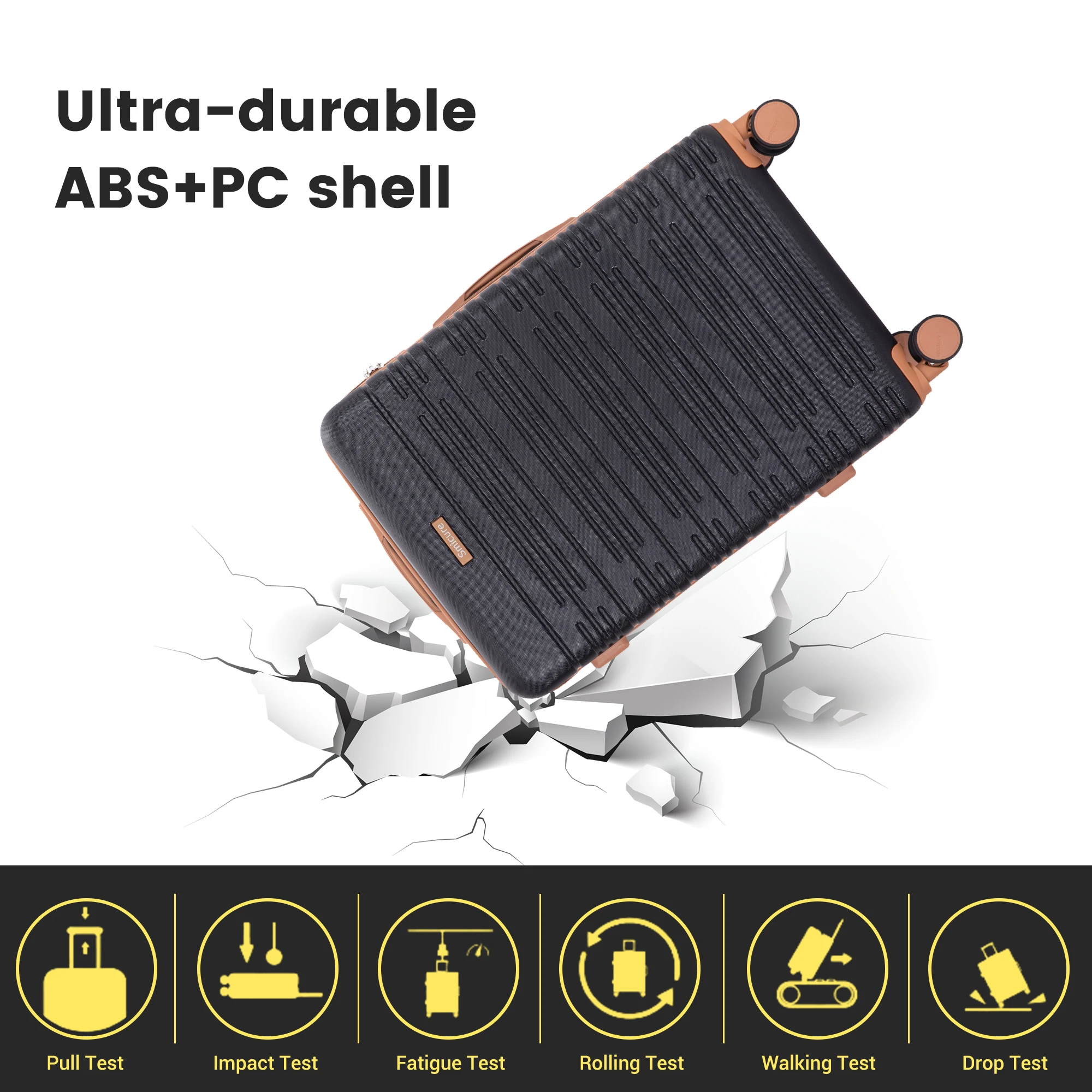 6-Piece Hard Shell Luggage Set 8