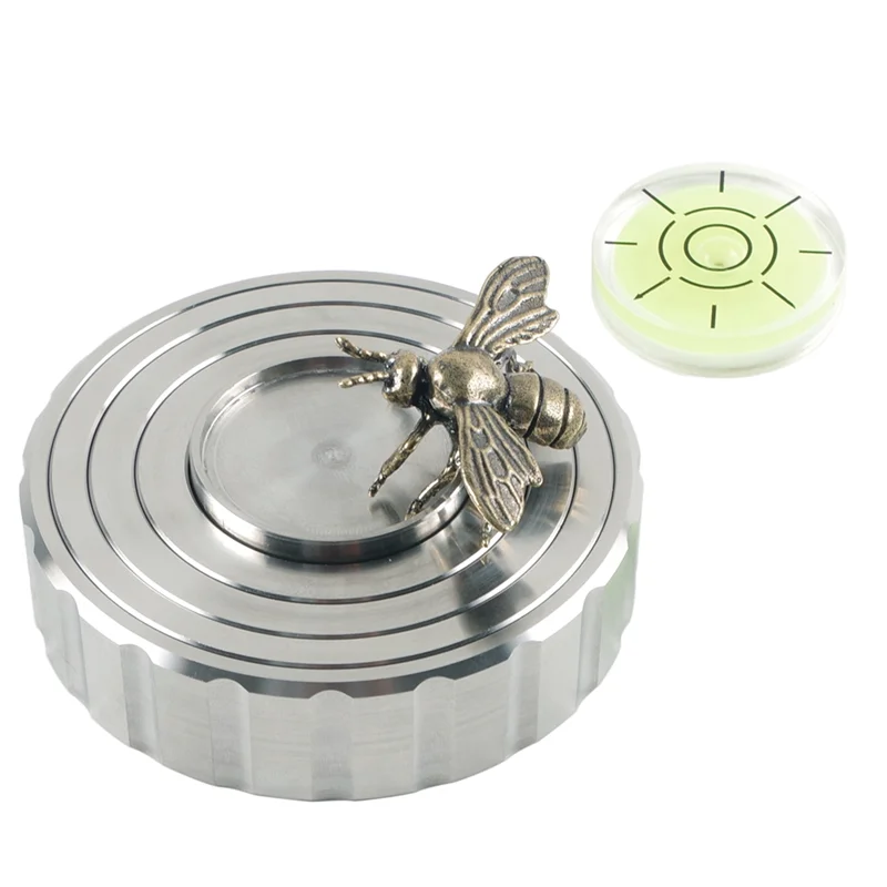 ABSQ-비닐 웨이트 LP 디스크 스태빌라이저 턴테이블 LP 비닐 레코드 플레이어 턴테이블 스태빌라이저 디스크 타운