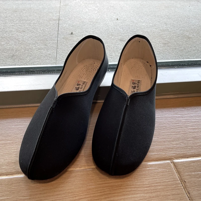 

Yufu Hualao Beijing Мужская ткань Driving oes Весна Осень Плоский бот Casual oes Легко носить Чистый цвет с круглым носком Резиновая...