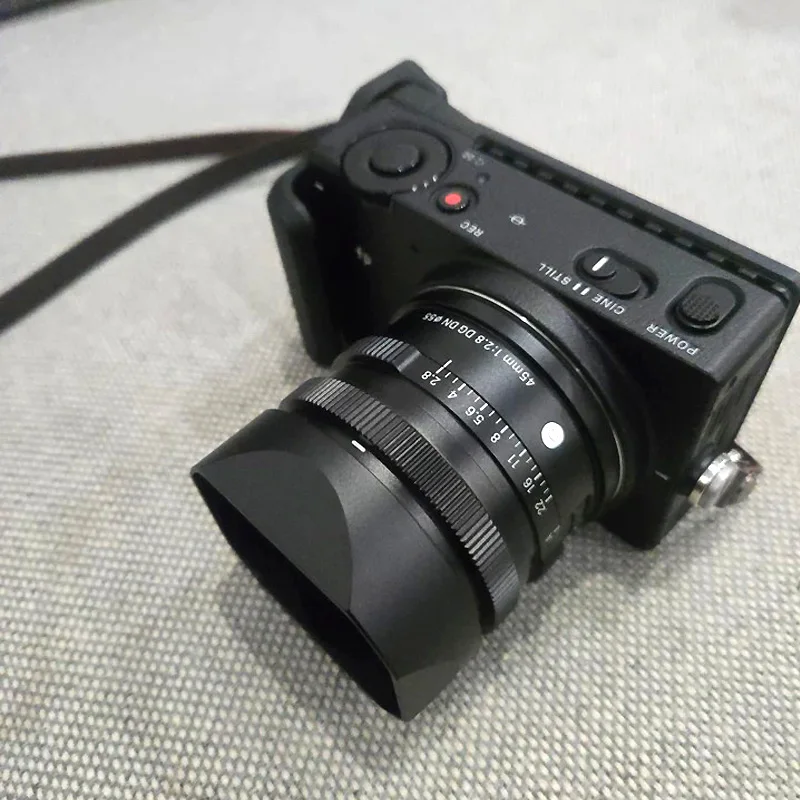 Bayonet Square Lens Hood For Sigma 45mm F2.8 DG DN Replace LH577-01