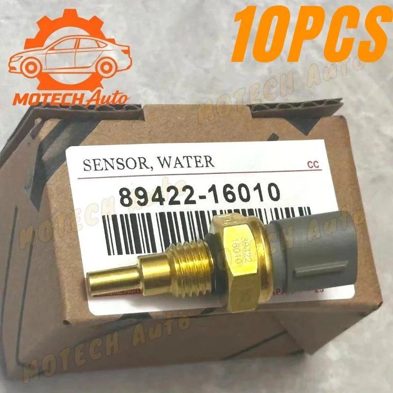 10PCS 89422-16010 8942216010 3808100J11 Water Temperature Sensor for Toyota Corolla Hiace Land Cruiser Coaster