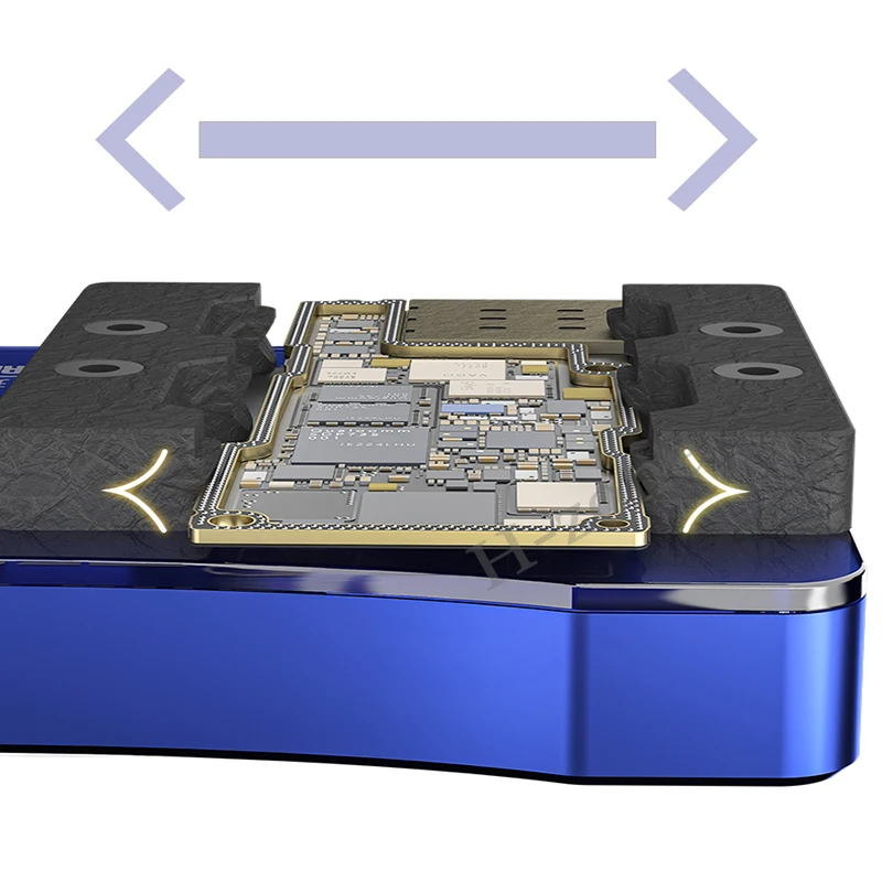 Plantilla mecánica g-fix con accesorio de vidrio templado resistente al calor, placa PCB, placa base, Chip de CPU, abrazadera Universal de estaño para plantar IC