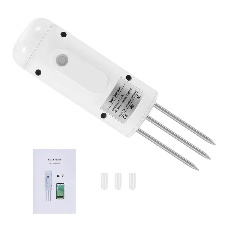 

Беспроводной датчик влажности почвы A60ztuya Zigbee, измеритель температуры и влажности, монитор растений для сада