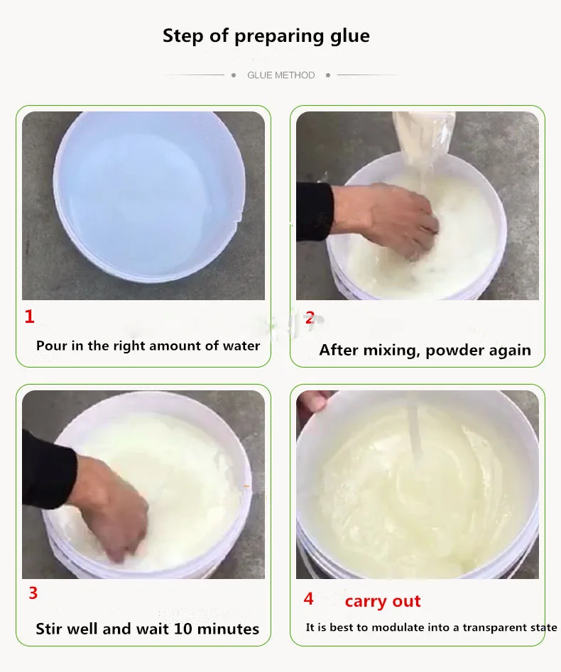 environmental protection wallpaper glue solid glutinous rice glue professional fixed wallpaper repair wallpaper crack