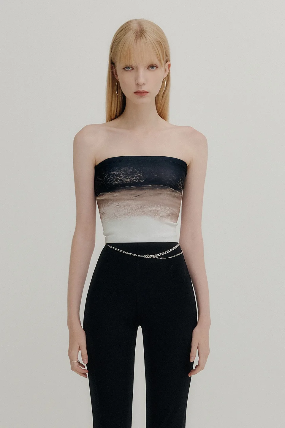 

Yuse Sexy Sweet Cool ort Svel Elastic Wrap Chest Женский дизайн с принтом Space Wave Сексуальная Csole Нейлоновый материал ort L...