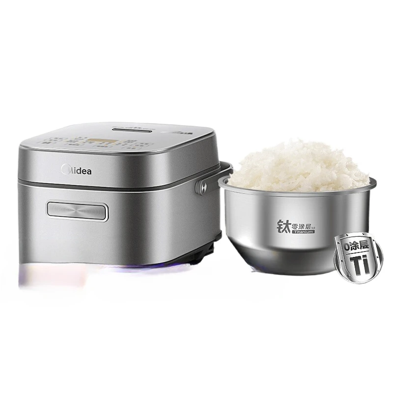 Midea  Rice Cooker Pure Titanium 0 Coating Inner Pot Multi functional Small Capacity 3L IH Low Sugar Mini Rice Cooker