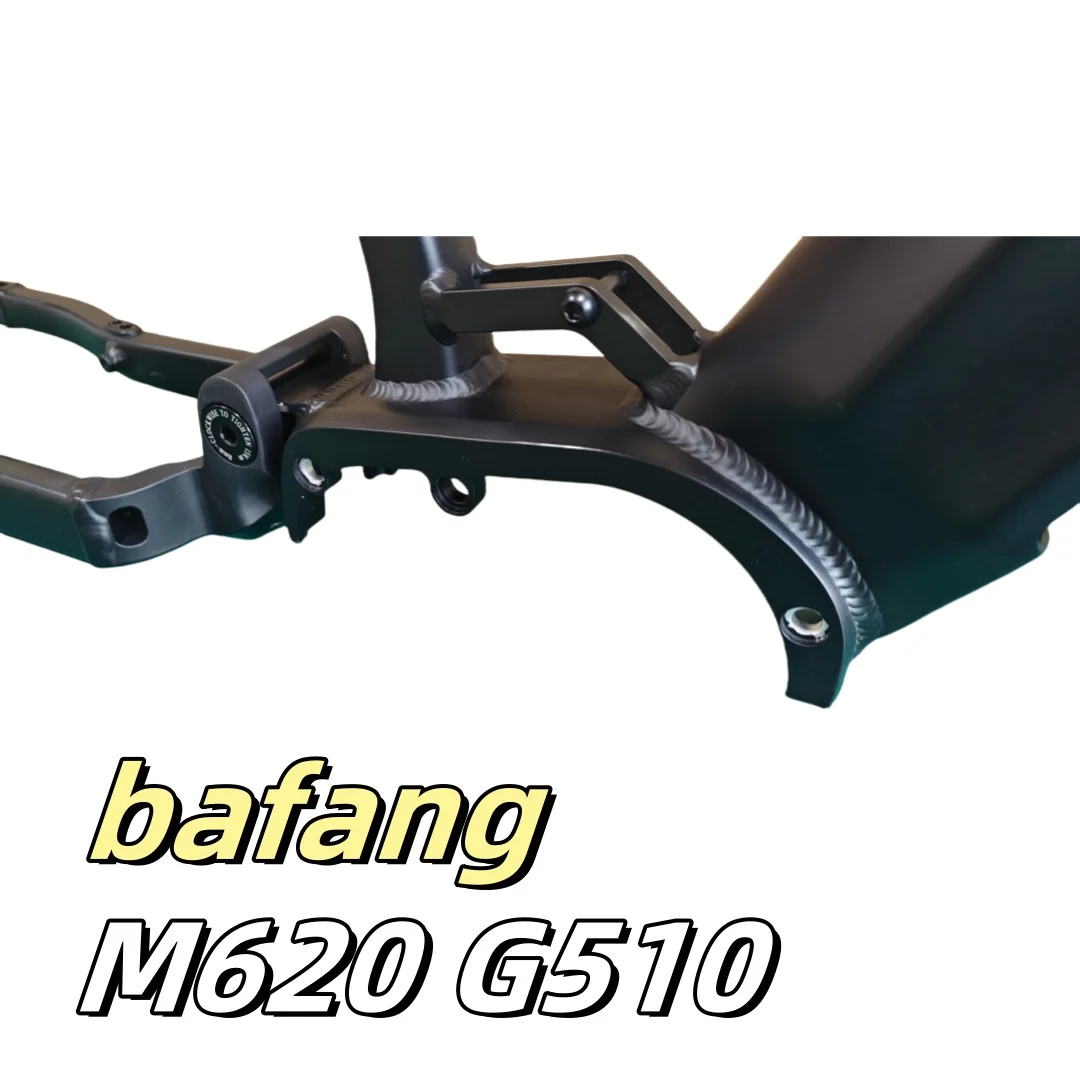 Electric Bike Frame for BAFANG M620 G510 Motor FAT Bicycle Frame Aluminum Alloy Frame 197mm With Battery Box