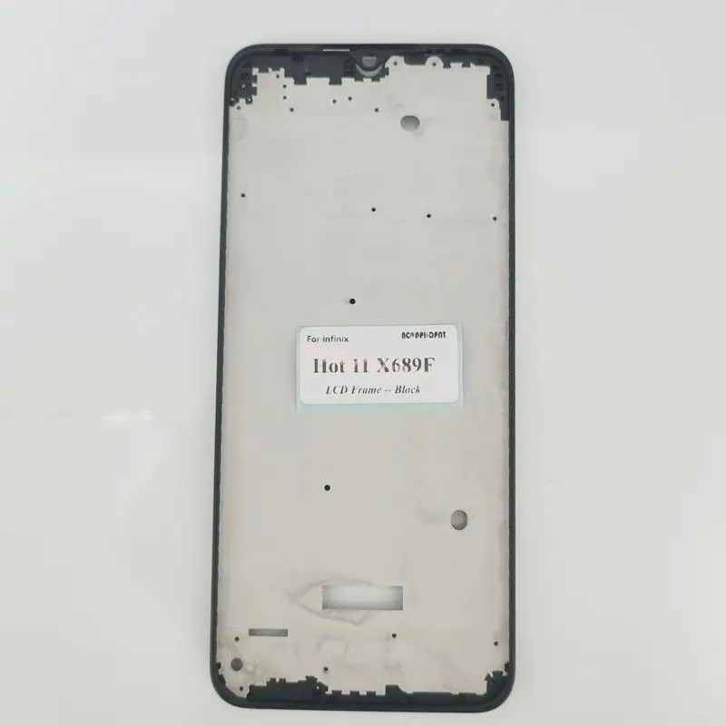 LCD Display Frame Front Housing Cover Chassis Bezel Case For  Infinix Hot 11 X689F ( Helio G37) / 10s / 10T X689 X689C X689B