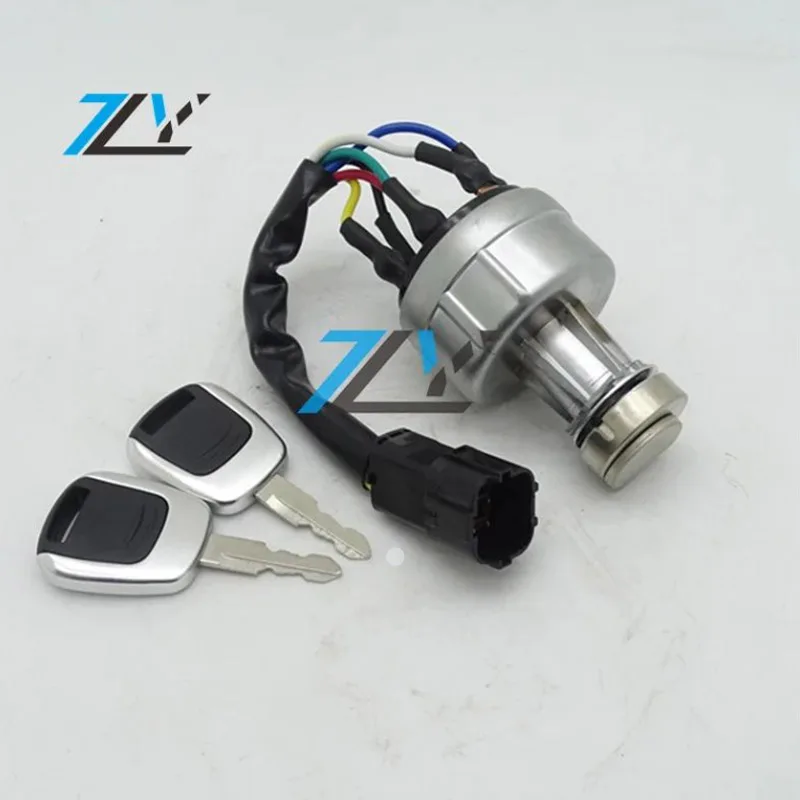 

21Q4-00071 Ignition Key Assembly Switch 21Q400071 Suitable for Excavators R150 R215 R225 R305