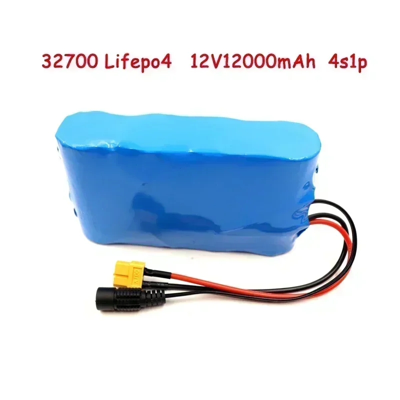 32700 bateria LiFePO4 12,8v 12Ah 24Ah 36ah 4S 40A equilíbrio BMS 12V para barco elétrico e UPS