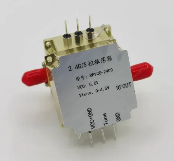 Voltage Controlled Oscillator 2.4G RF Microwave Module VCO Frequency Sweeping Signal Source, Voltage Controlled Signal Source