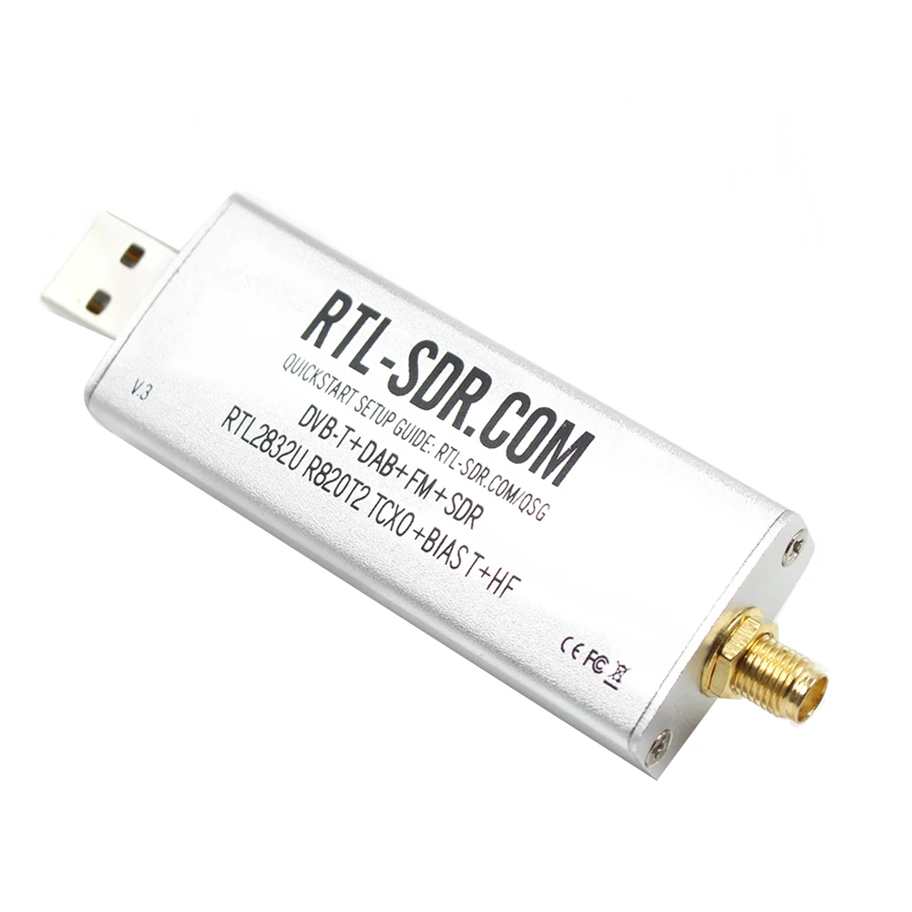 RTL SDR V3 R820T2 RTL2832U 1PPM TCXO SMA RTLSDR Software Defined Radio Communication System