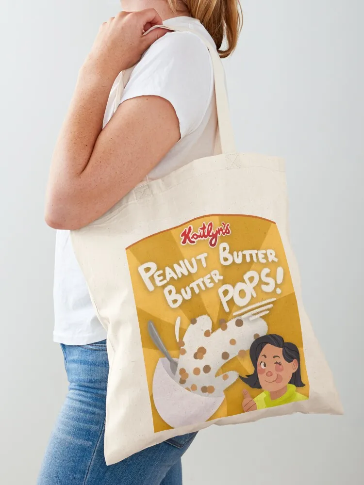 Peanut Butter Butter Pops! Tote Bag Women's beach bags tote bag men's reusable shopping bag bags for women