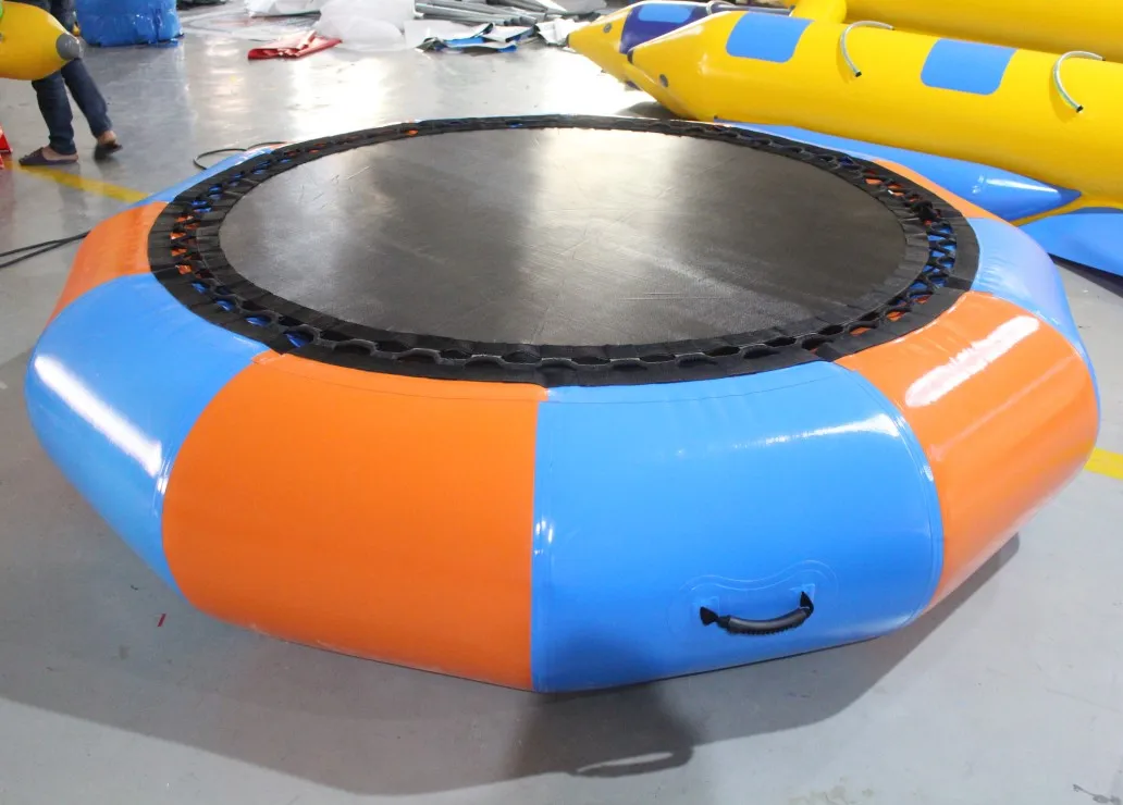 2.5m 0.6mm Inflatable Water Park Trampoline Mini Inflatable Water Trampoline Competitive Price Inflatable Sea Water Trampoline