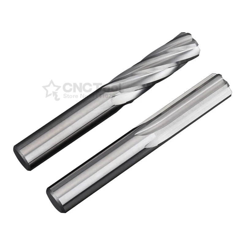 Carbide Machine reamers Cutting tool Reamer Hol Material 1mm-13mm Carbide Reamer Straight Groove Reamer For CNC Machining Center